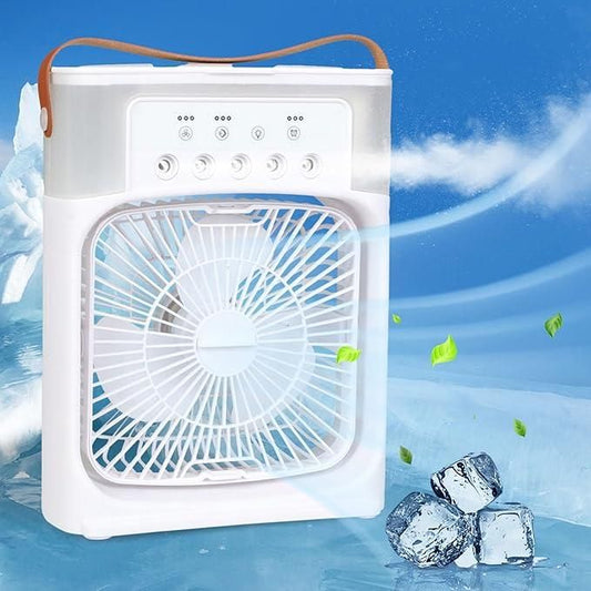 Product Cravings - USB Electric Portable Air Cooler & Humidifier Fan for Home & Office Use (Pack of 1)