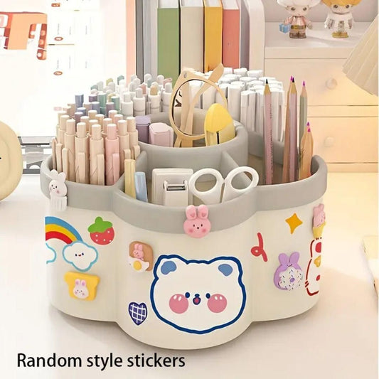 Multi-functional Desktop Stationery Storage Box