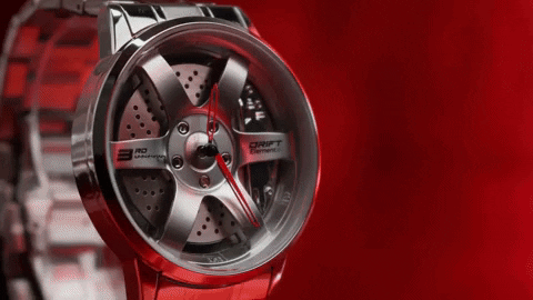 Stereoscopic Car Wheel P"remium Watch